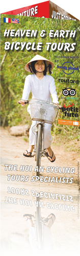 Randonnée dans la campagne vietnamienne à vélo